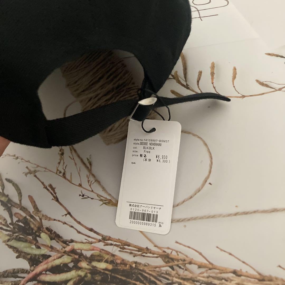 Amazon.co.jp: SEESEE NEWERA 950 CAP BLACK ブラック : ファッション